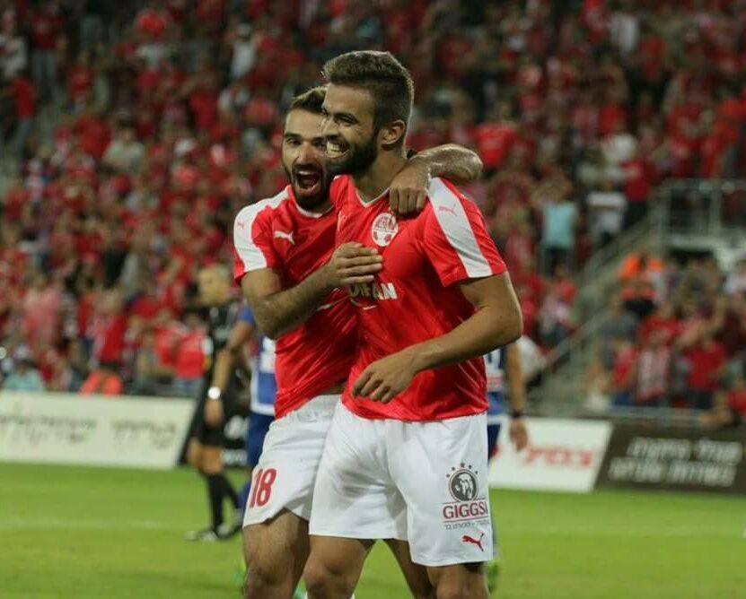 מחזק את חוליית ההגנה, מיגל ויטור. (צילום: בן בודה)