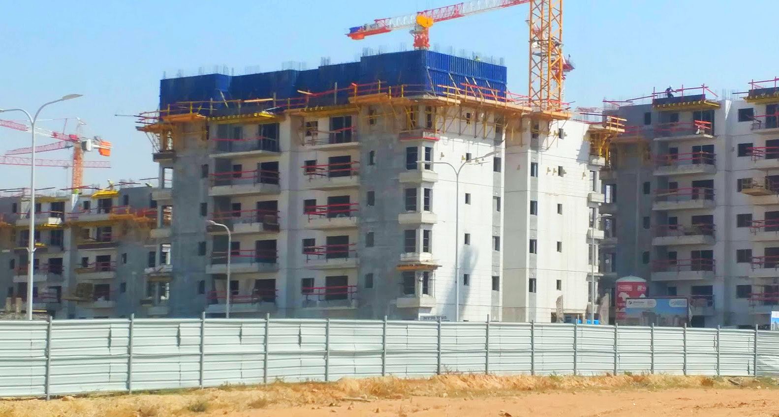 שכונה חדשה בבאר שבע (צילום: דני בלר)