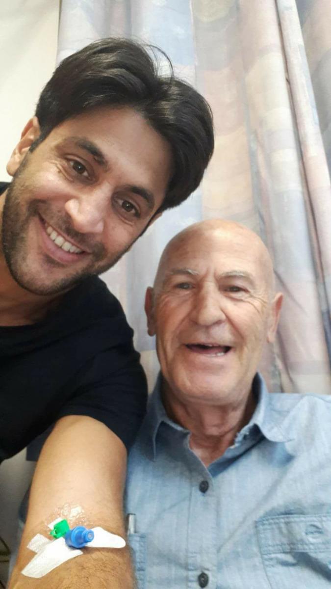 מאיר ברד בביקור אצל אליניב ברדה