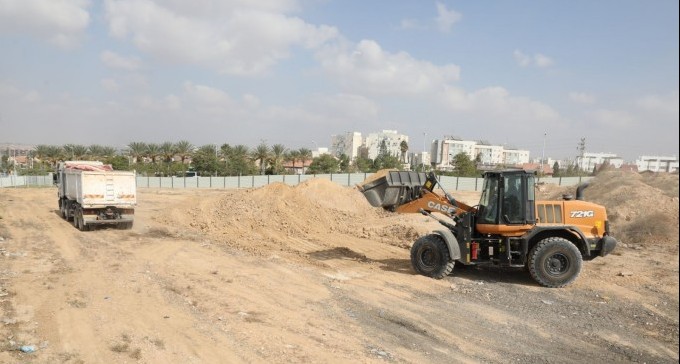 עבודות התשתית בשכונת סיגליות. בבאר שבע לא הייתה התלהבות מ''מחיר למשתכן'' (צילום: יח''צ)