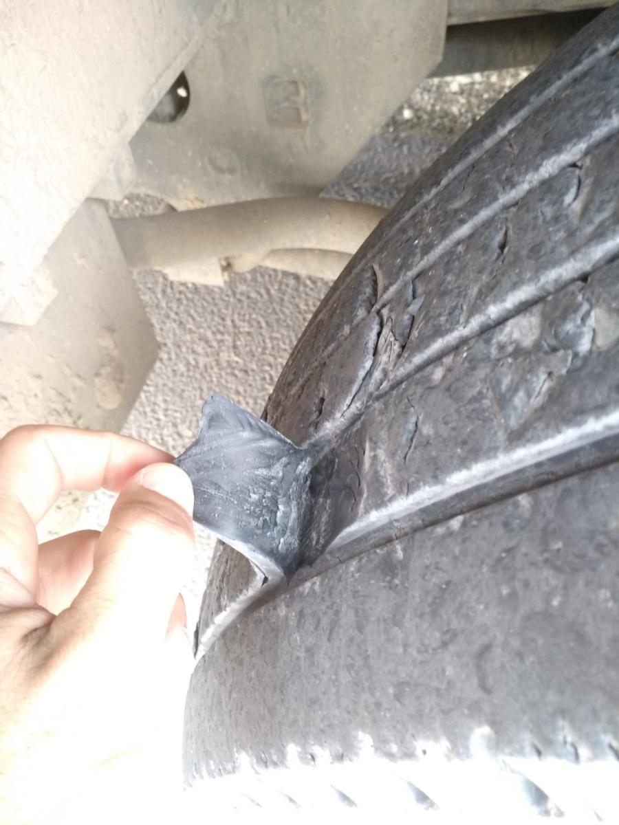 גלגל שחוק ומסכן חיים (צילום: דוברות המשטרה)