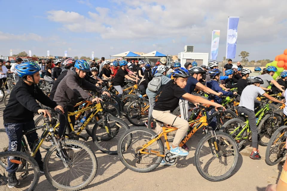 משתתפי המסע (צילום: עיריית באר שבע)