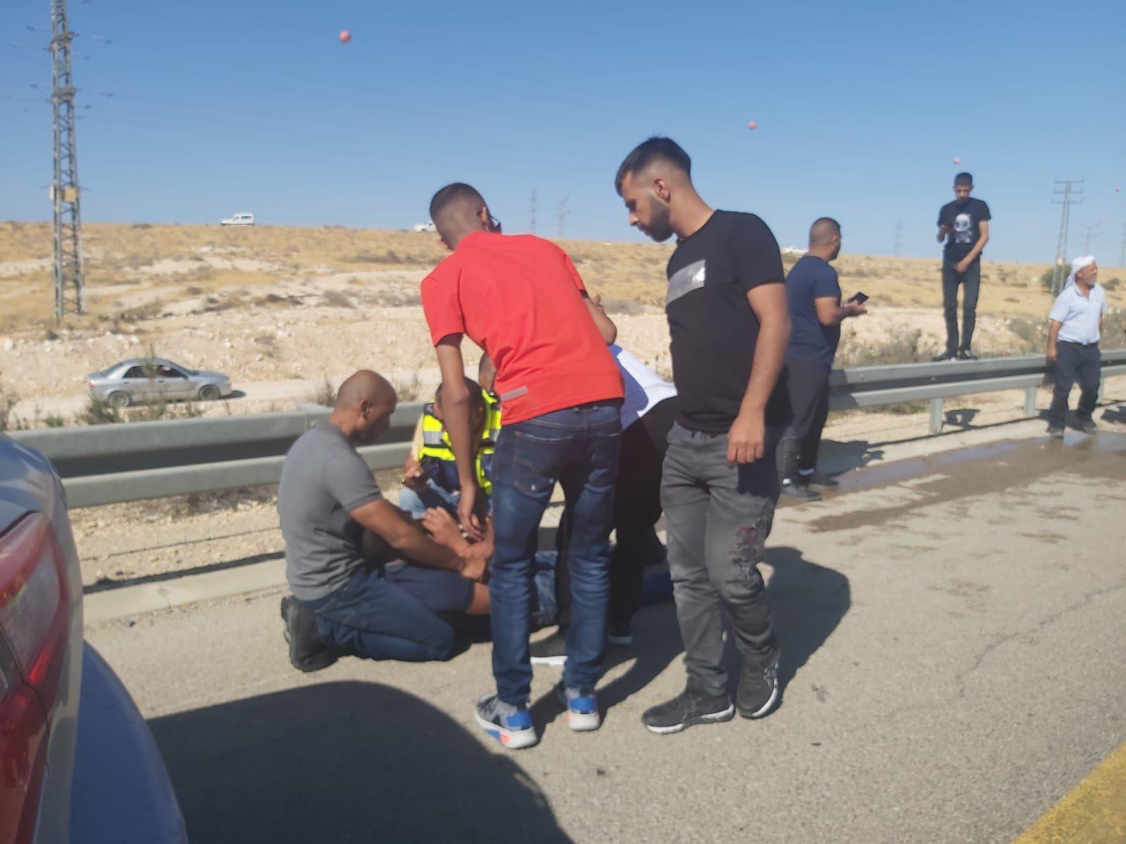 נםגע החרדה בצומת גורל (צילום רץ ברשתות / שימוש הוגן על פי סעיף 27 א')