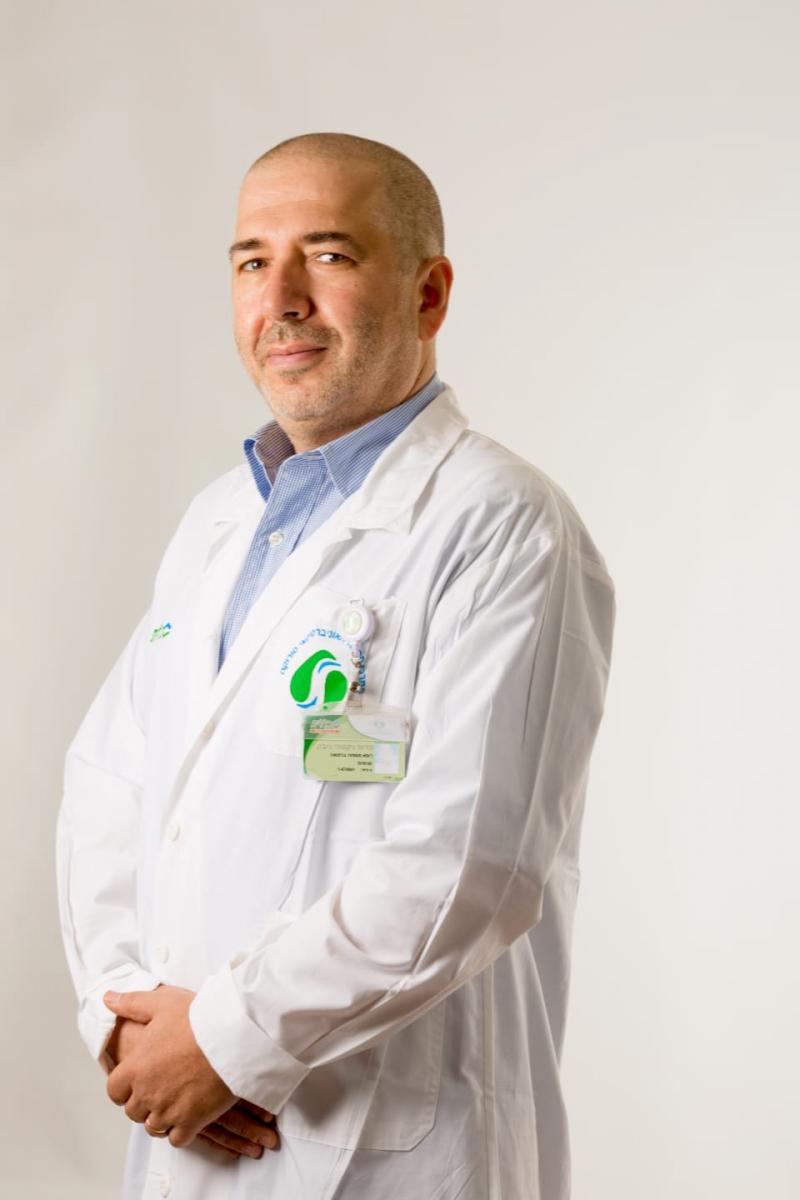 פרופ' ויקטור נובק, מנהל מחלקת פנימית קורונה בסורוקה (צילום: דוברות סורוקה)