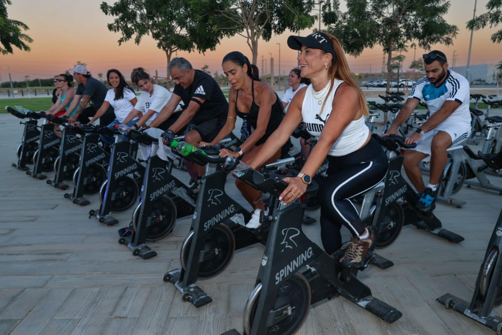 ספורט עממי לכולם, בפארק הנחל (צילום: דיאגו מיטלברג)