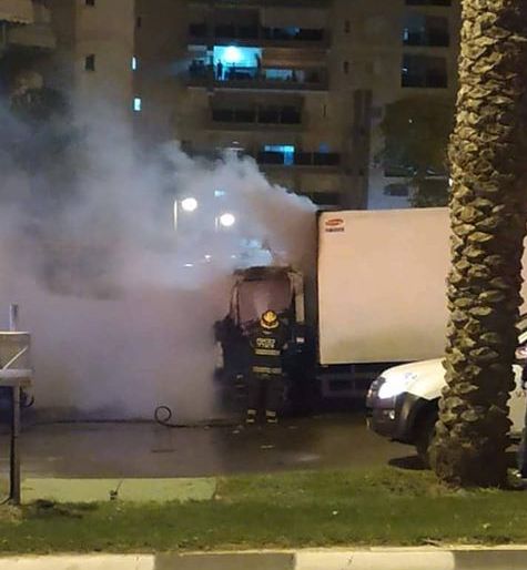 כוחות הכיבוי במקום (צילום סלולרי)