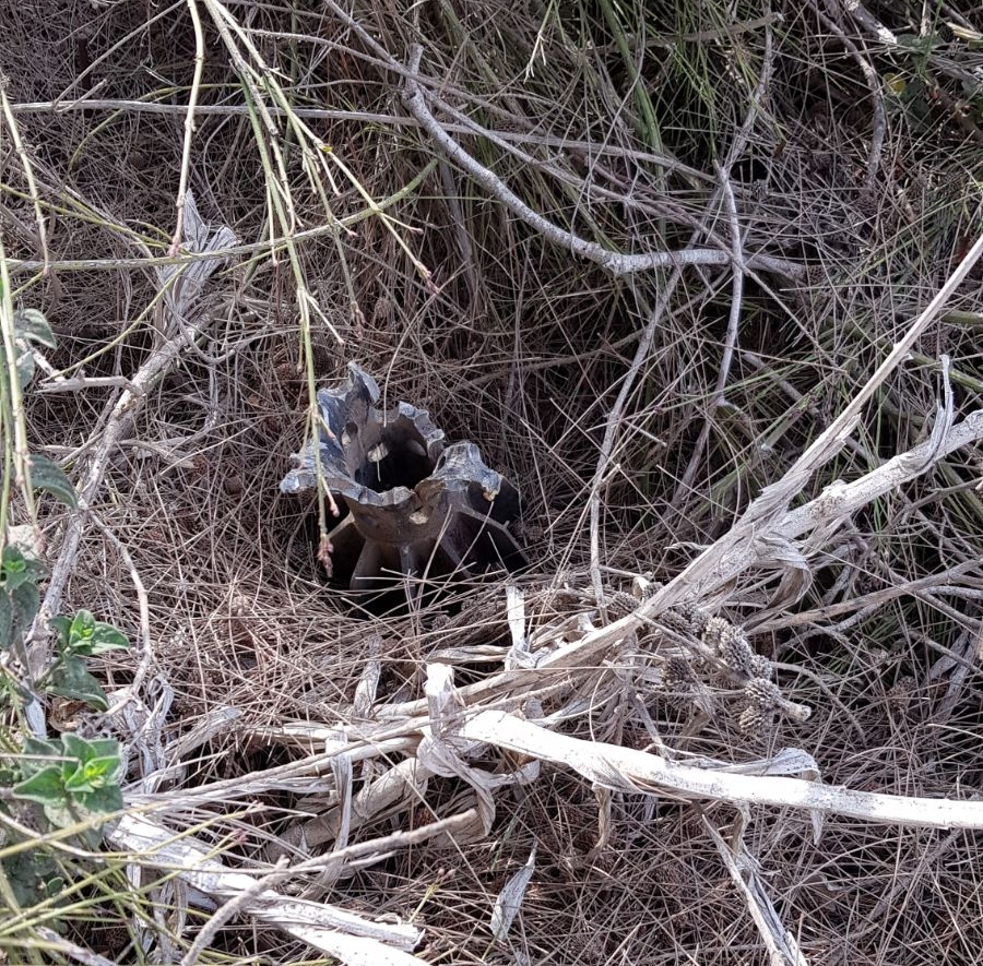 אחד הפצמ''רים (צילום:דוברות המשטרה)