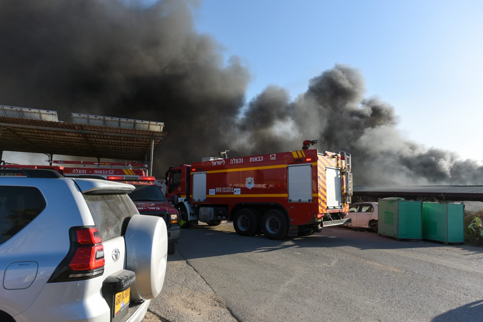 צילום: כיבוי והצלה נגב