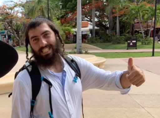 יוסף לוי ז''ל באי קוזומל (צילום: פייסבוק)