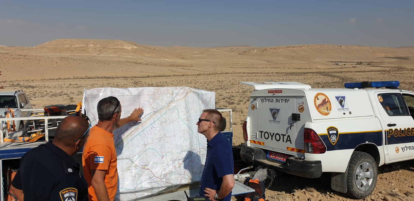 החיפושים. האם יש ממצאים חדשים? (צילום: משטרת ישראל)