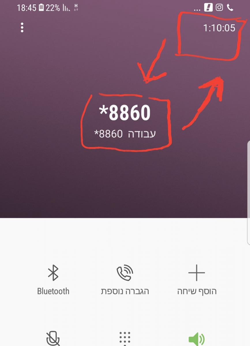 המוקד הטלפוני עמוס: המתנה של למעלה משעה (צילום: דף פייסבוק מאבק העובדים)