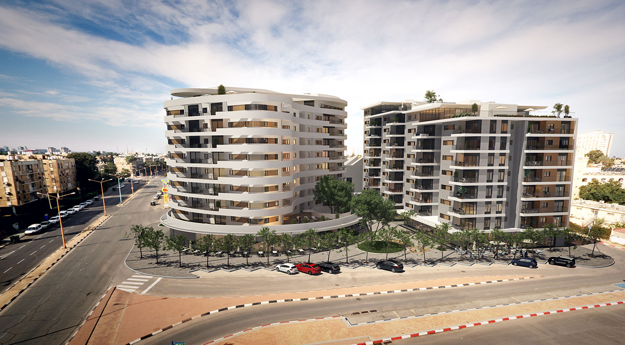 כך יראה הפרויקט (צילום: אתר חברת אזורים / יח''צ)