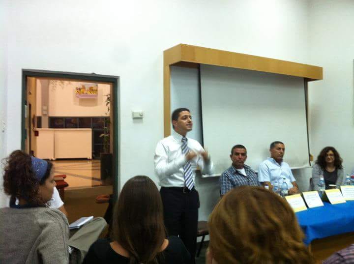 יהודה אלוש בורום חברתי בו השתתף ראש העיר באר שבע (צילום: אלבום אישי)