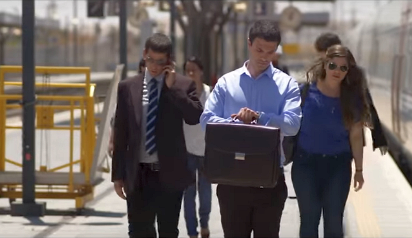 לפני שש שנים סיפרו לנו כי להגיע לבאר שבע לוקח פחות משעה. אולי עכשיו זה גם יתקיים ם (צילום מסך)