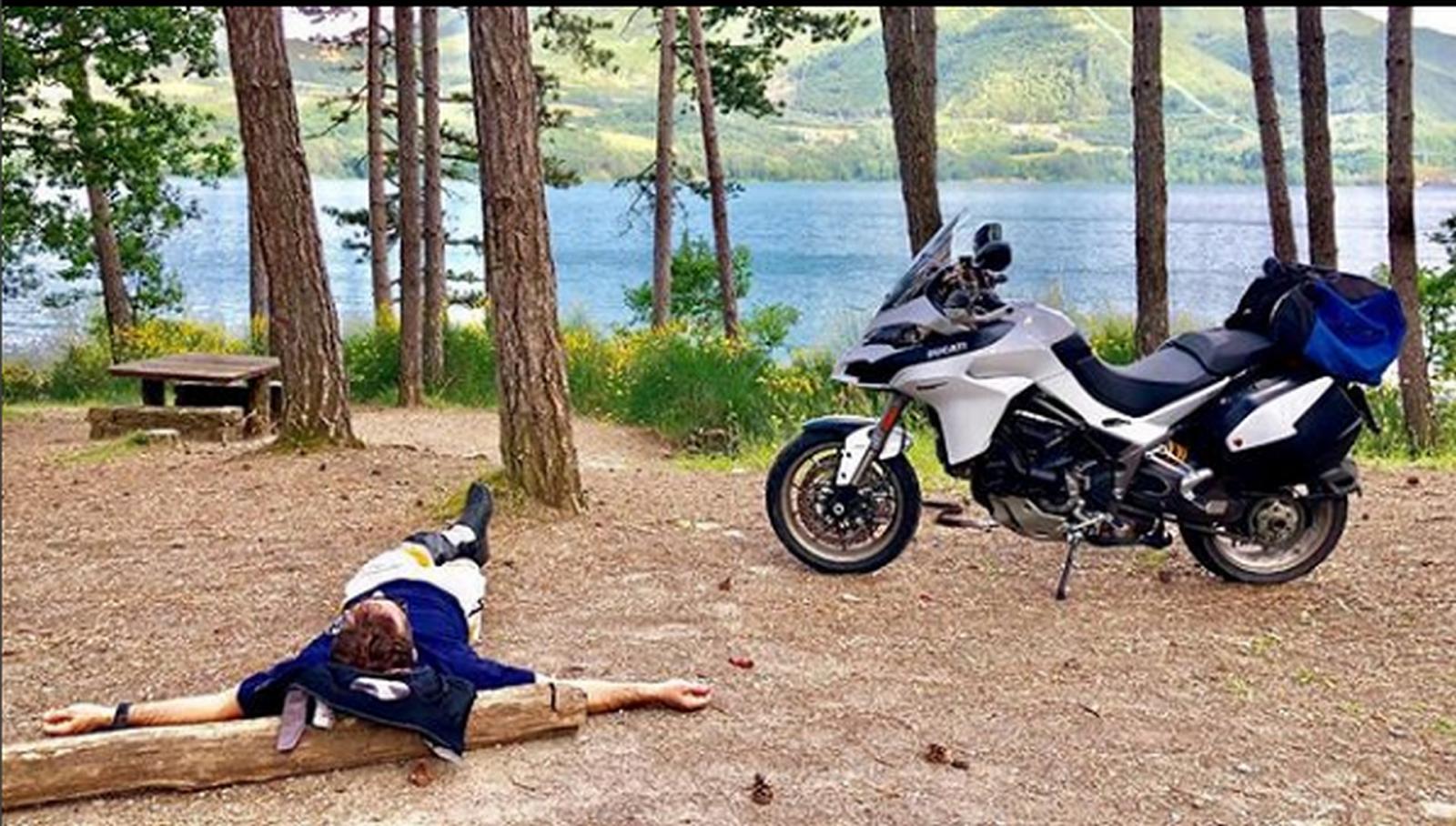 דני קושמרו בחופשה באיטליה, צילום שפירסם באינסטגרם