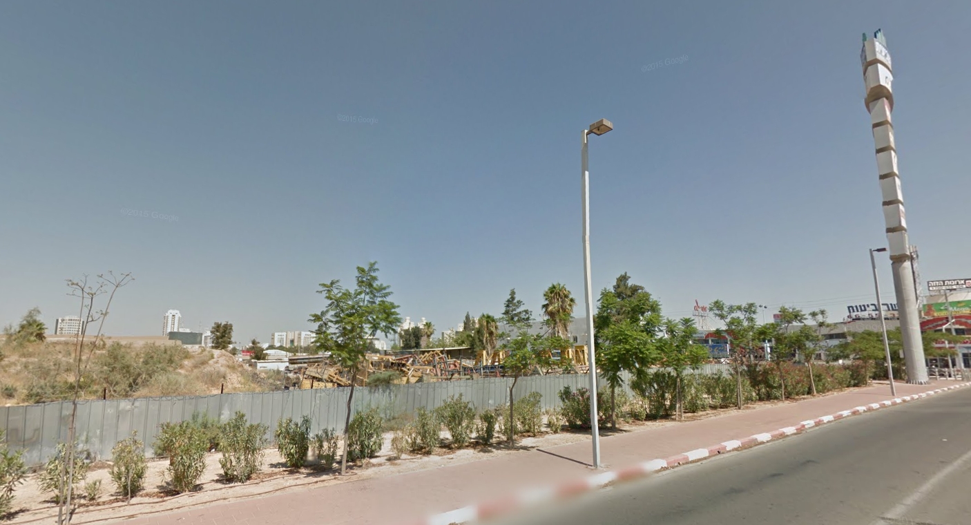 מתחם סולל בונה כיום (צילום: גוגל מפות)