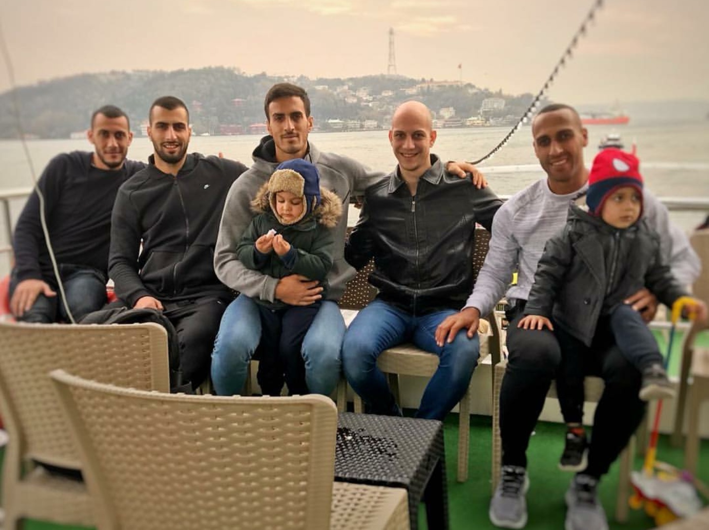 אלחמיד, טאהא וראדי נהנים באיסטנבול, צילום: אינסטגרם.
