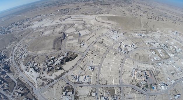 שטחי שכונה 12 בחורה, אליהם אמורים לעבור התושבים (צילום: תנועת רגבים)