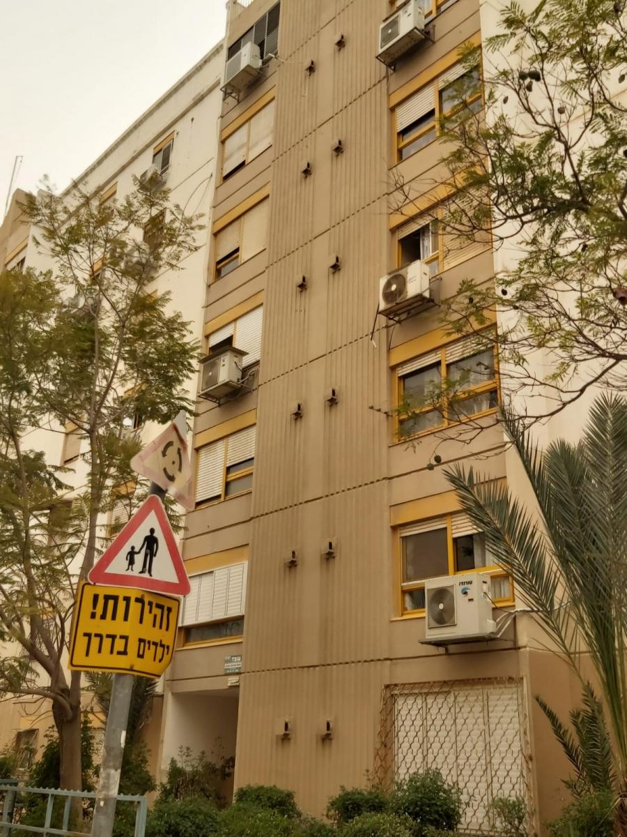 הבניין בו אירע הפיצוץ (צילום: משה פריאל)