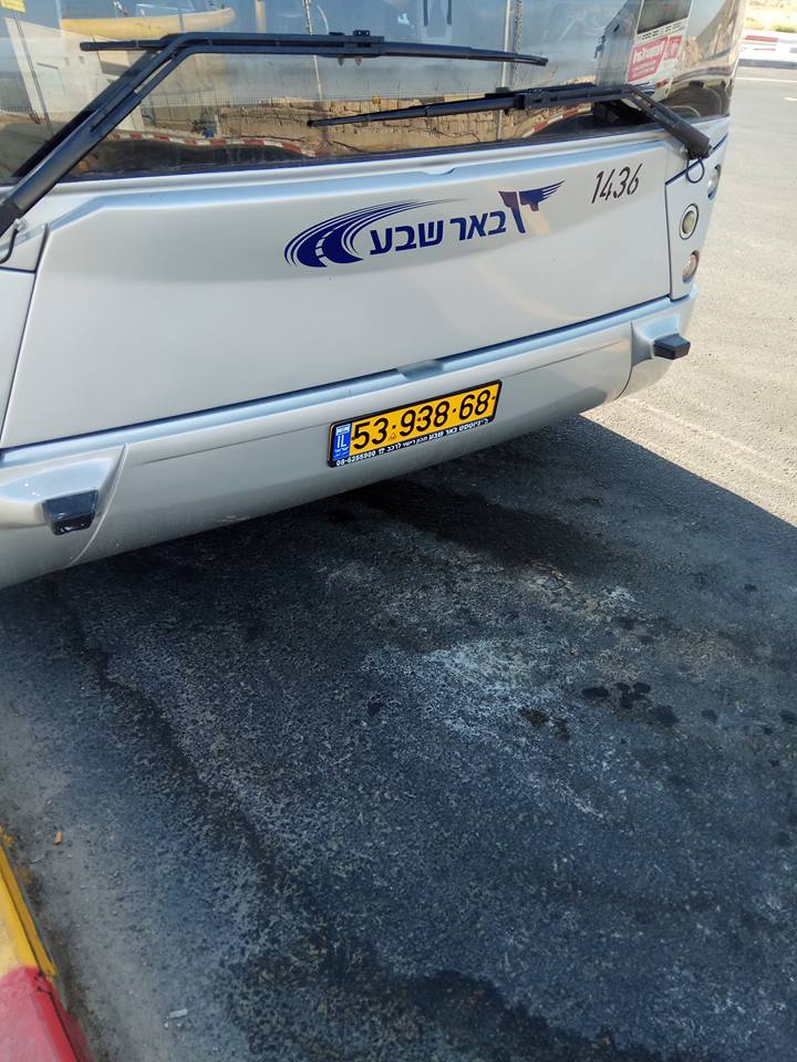 האוטובוס בקו 24 בו קרתה התקרית