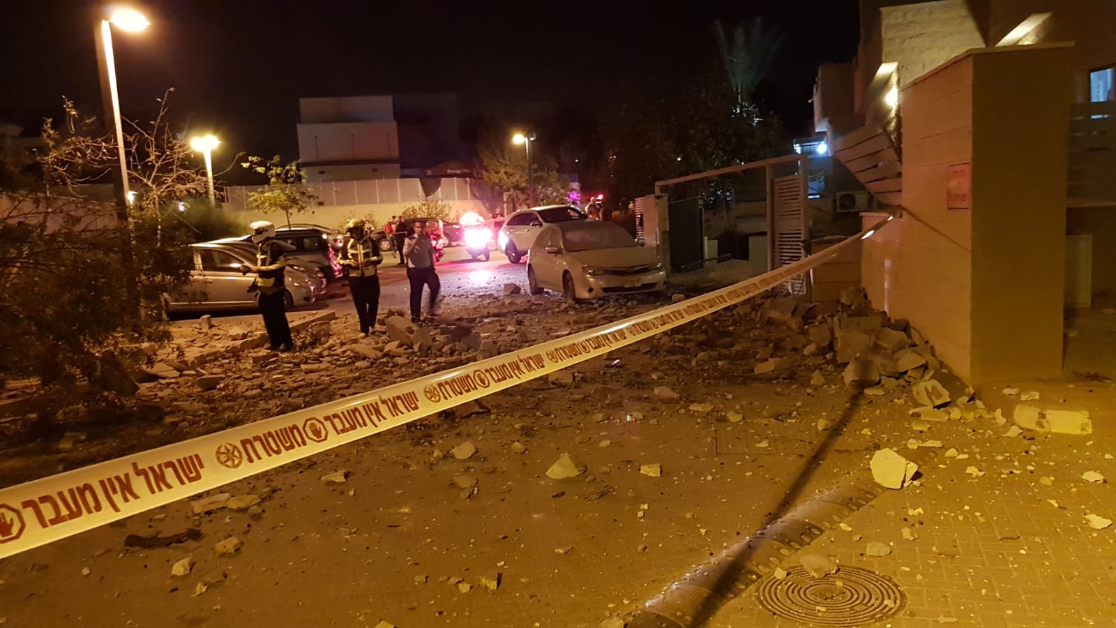 זירת הבית (צילום: וואצאפ)