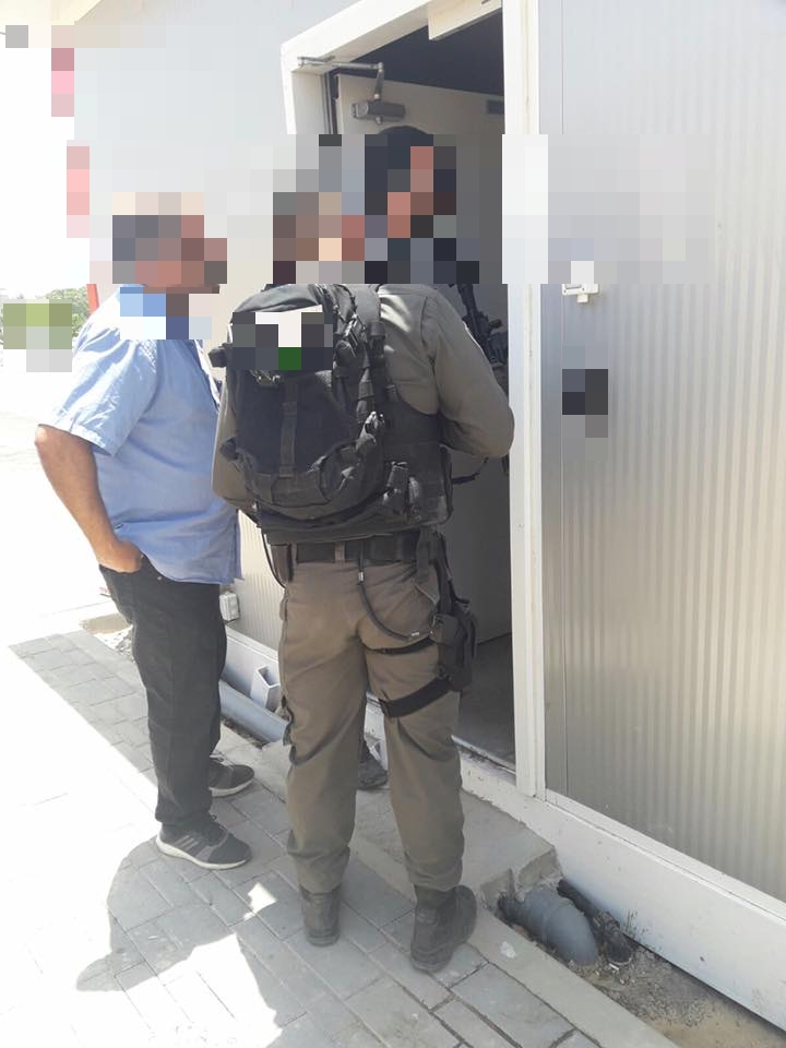 חיפושים אחר החשוד, בהשתתפות כוחות רבים (צילום: רשת חברתית)