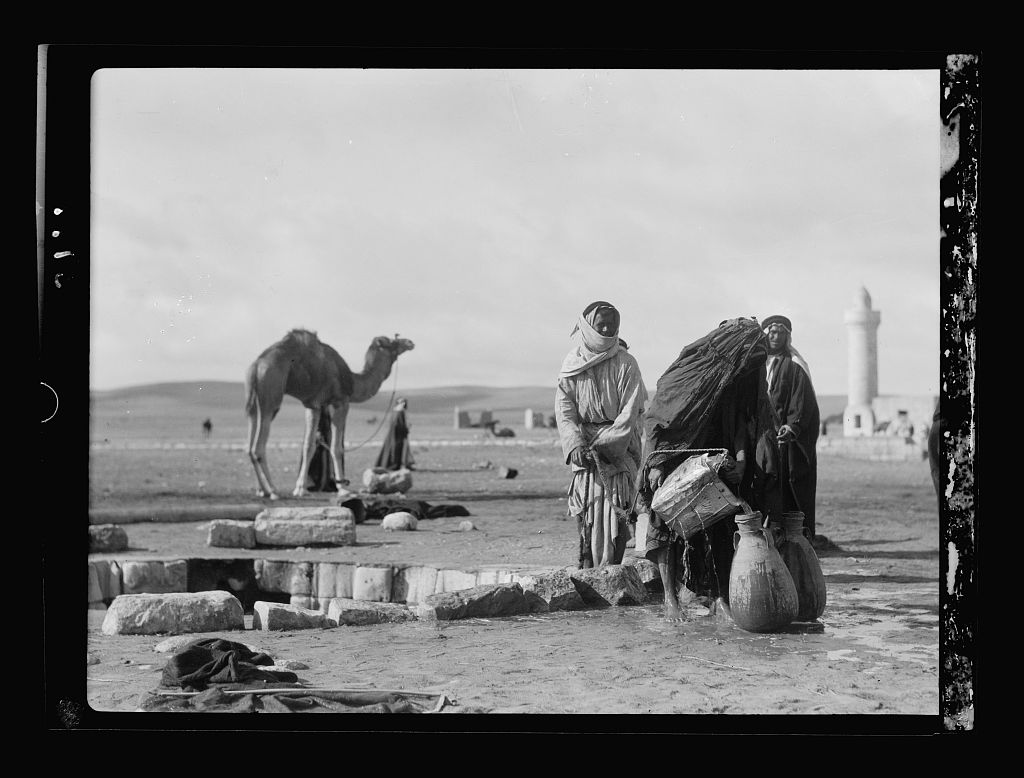 באר מים בבאר שבע. מפריחים את השממה ב-1920