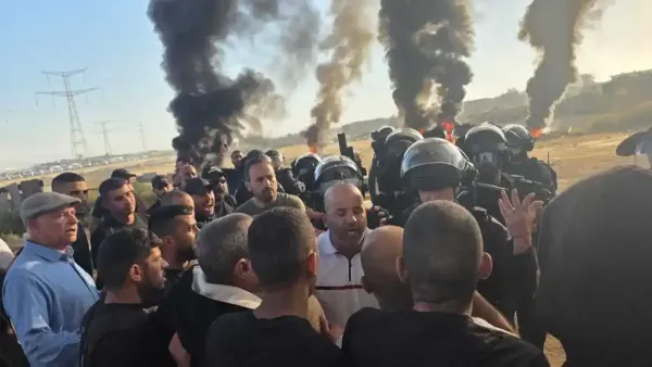 تظاهرة الآلاف من البدو في بئر السبع: ''بن غفير أعلن الحرب علينا''