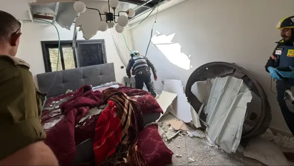 موقع سقوط شظايا صاروخ في جنوب البلاد وإصابة مدنيين