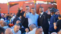عرس بدوي مزدوج في كسيفة لعائلة أبو عجاج بمشاركة واسعة، دحية، منسف وضيوف من كل أنحاء النقب