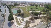 منظر عام لمدينة رهط على خلفية المصادقة على إيداع المخطط الهيكلي الشامل الجديد للمدينة