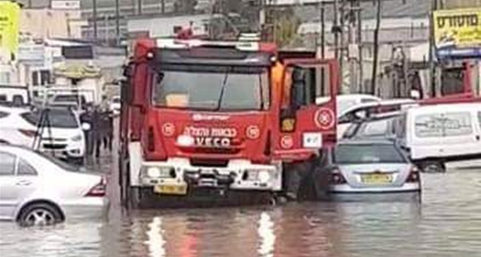 ברד ירד: התזכורת החורפית שיבשה את באר שבע