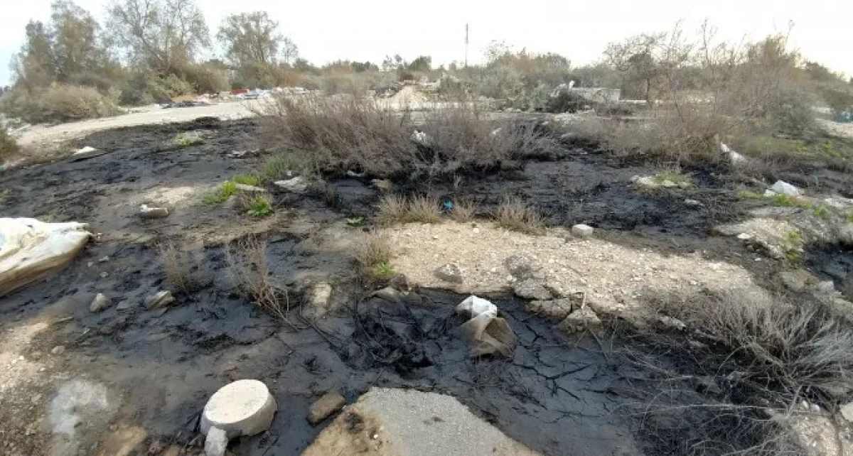 חשיפה: כך נראה המפגע הסביבתי בלב ב''ש שלא טופל 23 שנה 