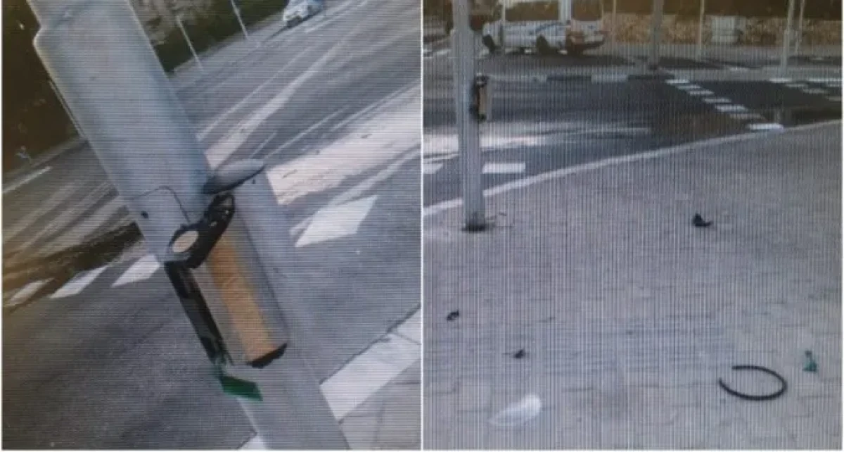 ''רציתי לפרוק עצבים'', הסביר תושב ב''ש שניפץ רמזור