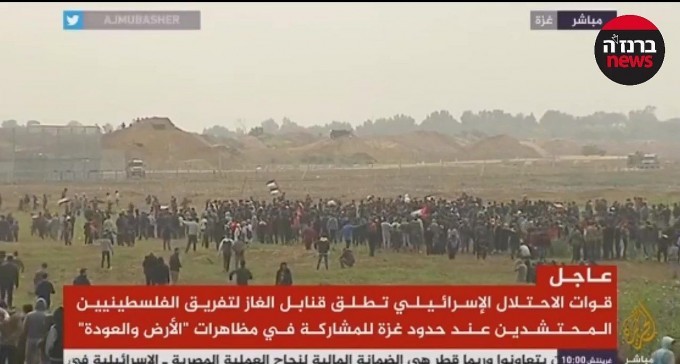 עשרות אלפים מתעמתים עם צה''ל בגדר, ניסיון אחרון למנוע מלחמה