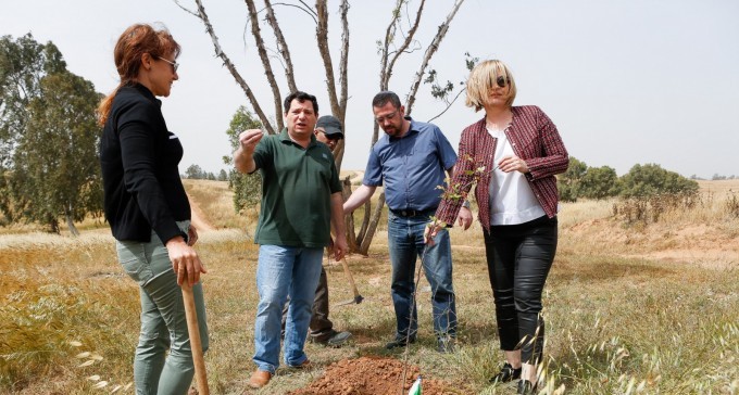 ''חורשת העולים'' נחנכה ביער שנפגע מטרור ההצתות