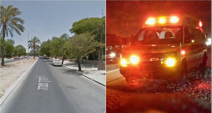 שתי נערות נפגעו מאופנוע בדרך מצדה, אחת במצב קשה