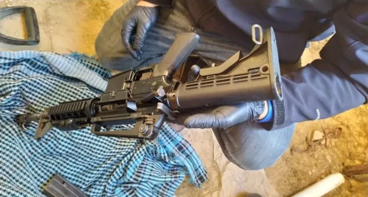 אם-16 וכלי יריה מסוג קארלו נתפסו אצל חשודים בערערה