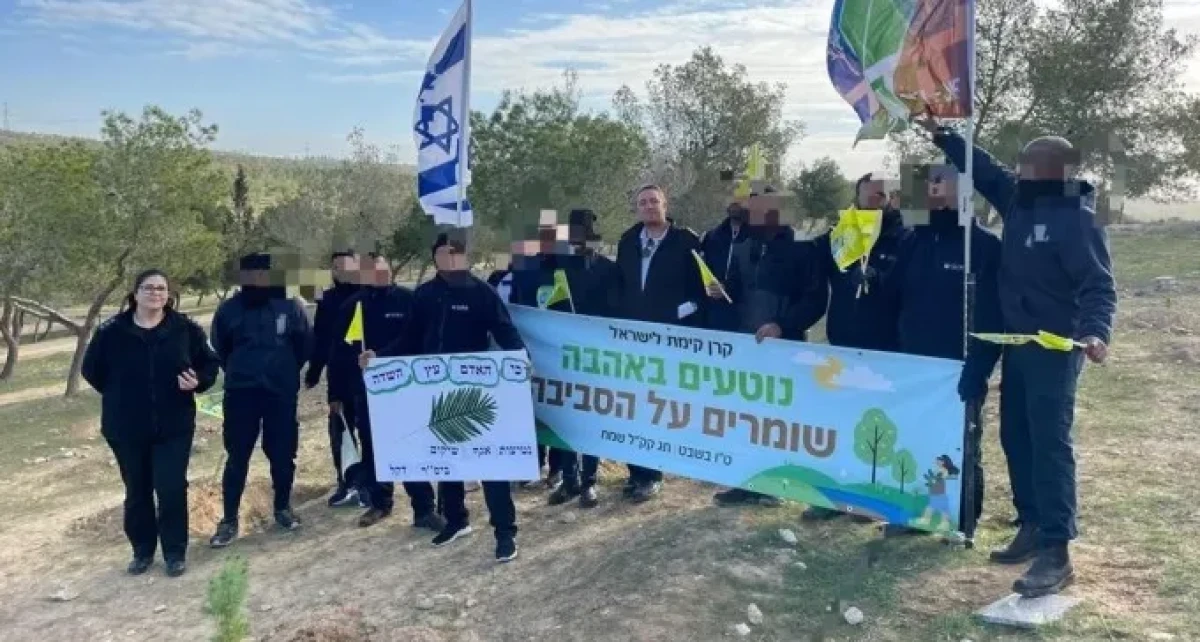 התחלה חדשה: אסירים בשיקום נטעו עצים ביער דודאים