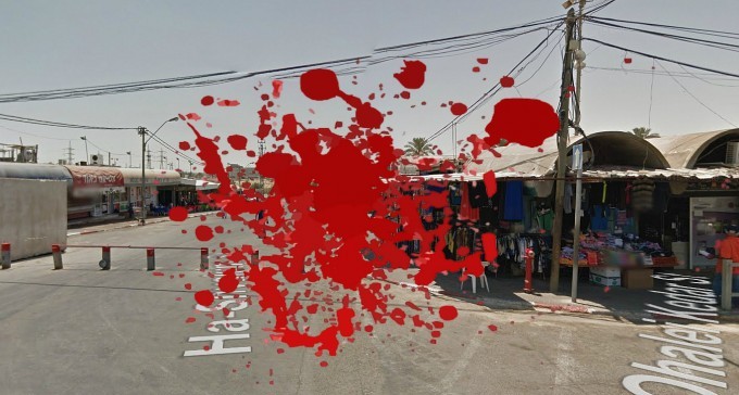 שוד אלים בשוק העירוני: תושב שגב שלום היכה בן 51 באבן 