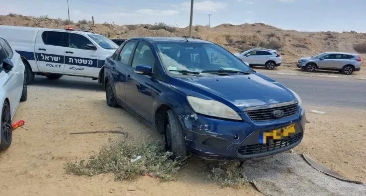 בודק ביטחוני ירק על נהג - בגלל דגל ישראל