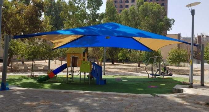 לרווחת התושבים: גן משחקים חדש בשכונה ג'