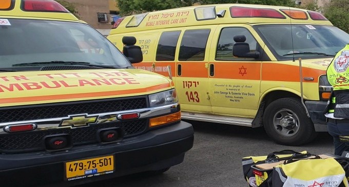 תינוק נכווה בביתו באופקים