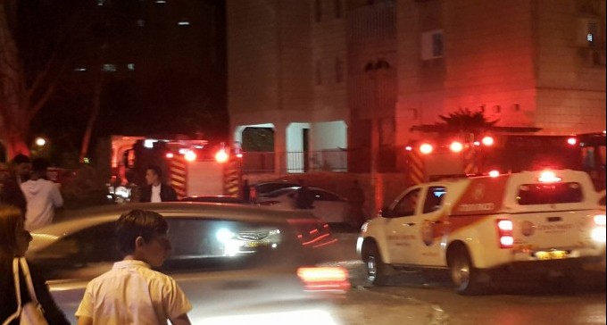 דליפת גז בבניין מגורים בשכונה י''א. חשד שבוצעה חבלה מכוונת