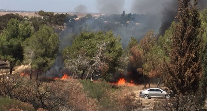 הפסקת אש? הנגב קם לבוקר של בלוני תבערה ושריפות בכל רחבי העוטף