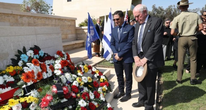 זוכרים את הנופלים בקרב על ב''ש בשורת טקסים ברחבי העיר