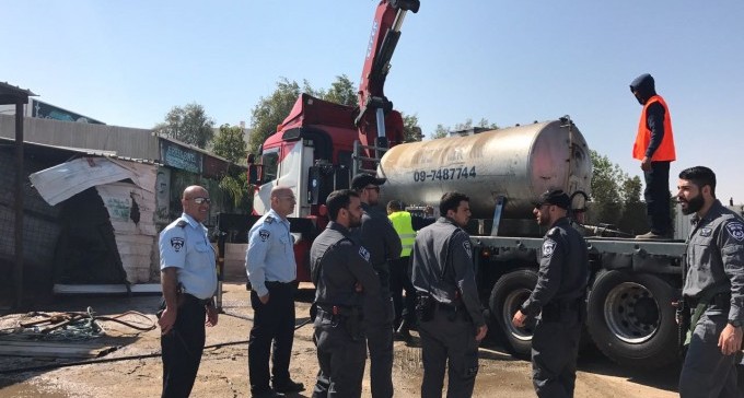 נלחמים בדלק הזול: פשיטה על תחנה פיראטית בתל שבע