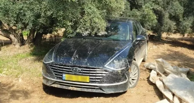 רכבו של אליניב ברדה נגנב - ואותר בפזורה