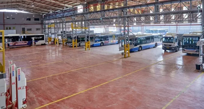 חברת דן חנכה מוסך מרכזי - בבאר שבע