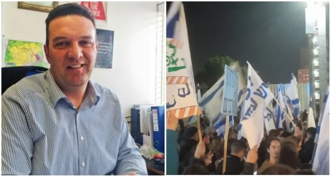 המחאה נמשכת: סגן ראש עיריית באר שבע - בין נואמי העצרת במוצ''ש